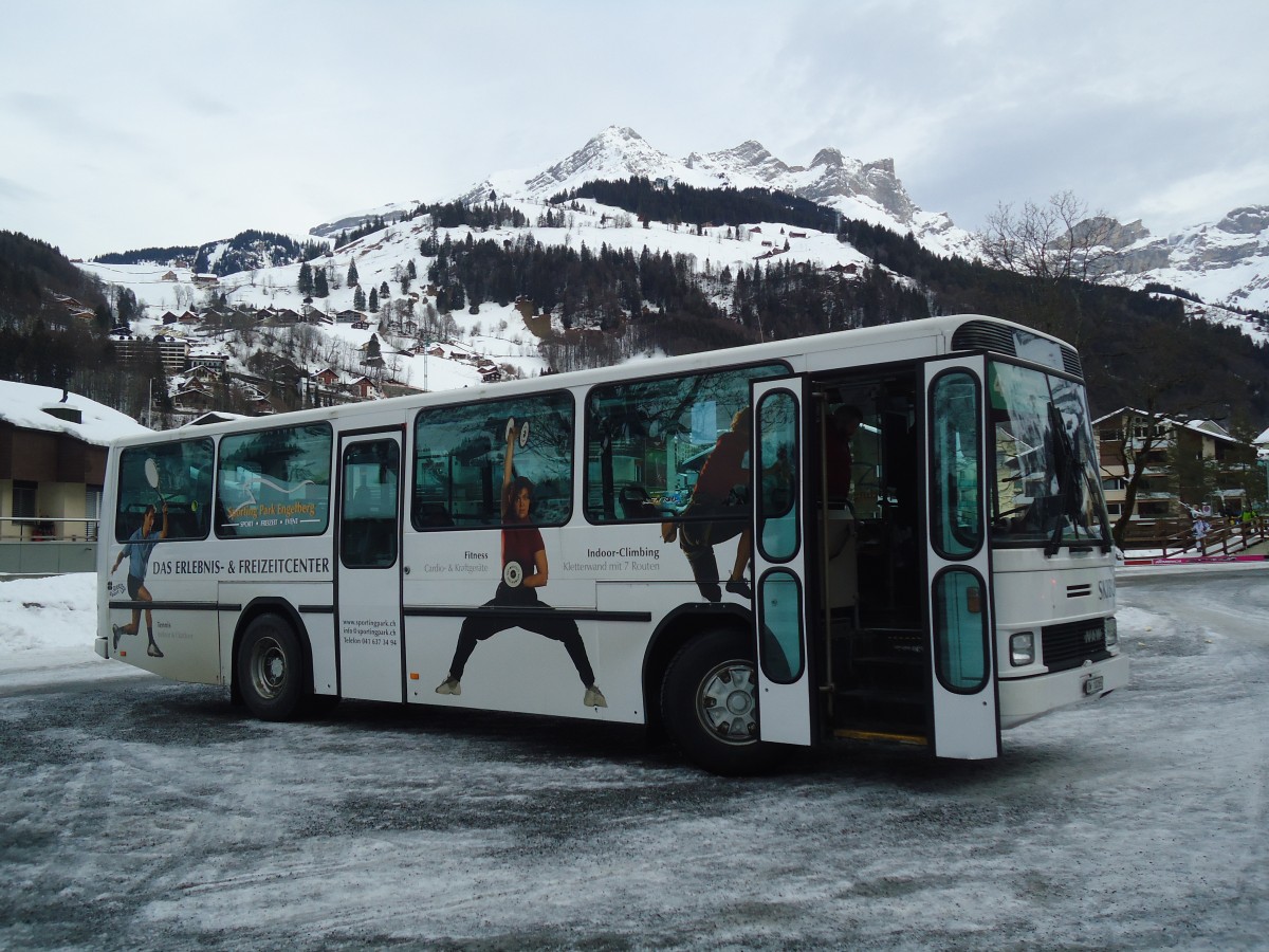 (137'325) - EAB Engelberg - Nr. 4/OW 10'265 - NAW/Hess (ex RTB Altsttten Nr. 49) am 2. Januar 2012 in Engelberg, Titlisbahnen