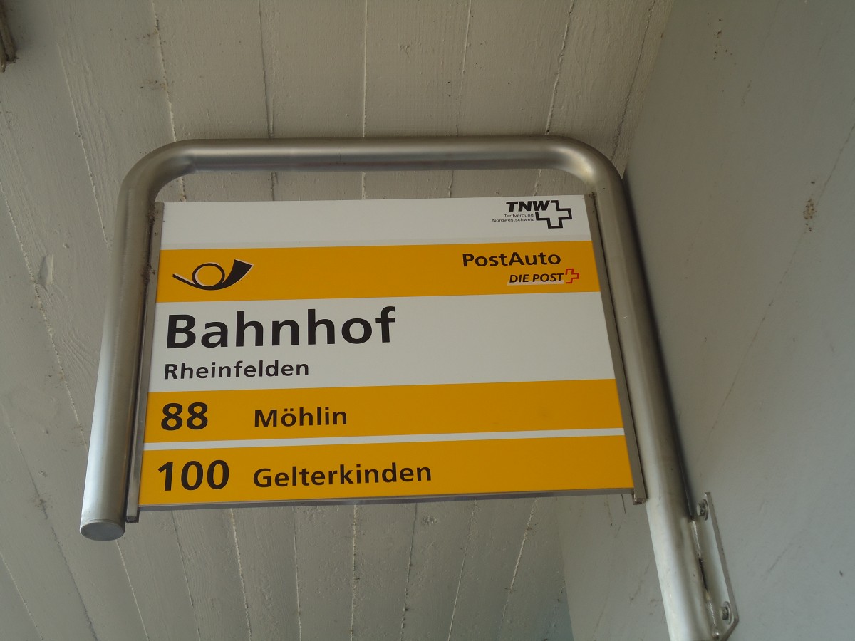 (138'678) - PostAuto-Haltestelle - Rheinfelden, Bahnhof - am 6. Mai 2012