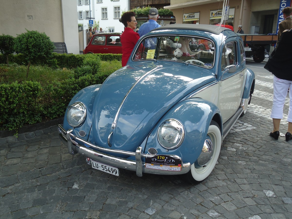 (139'033) - VW-Kfer - LU 55'499 - am 27. Mai 2012 in Sarnen, OiO