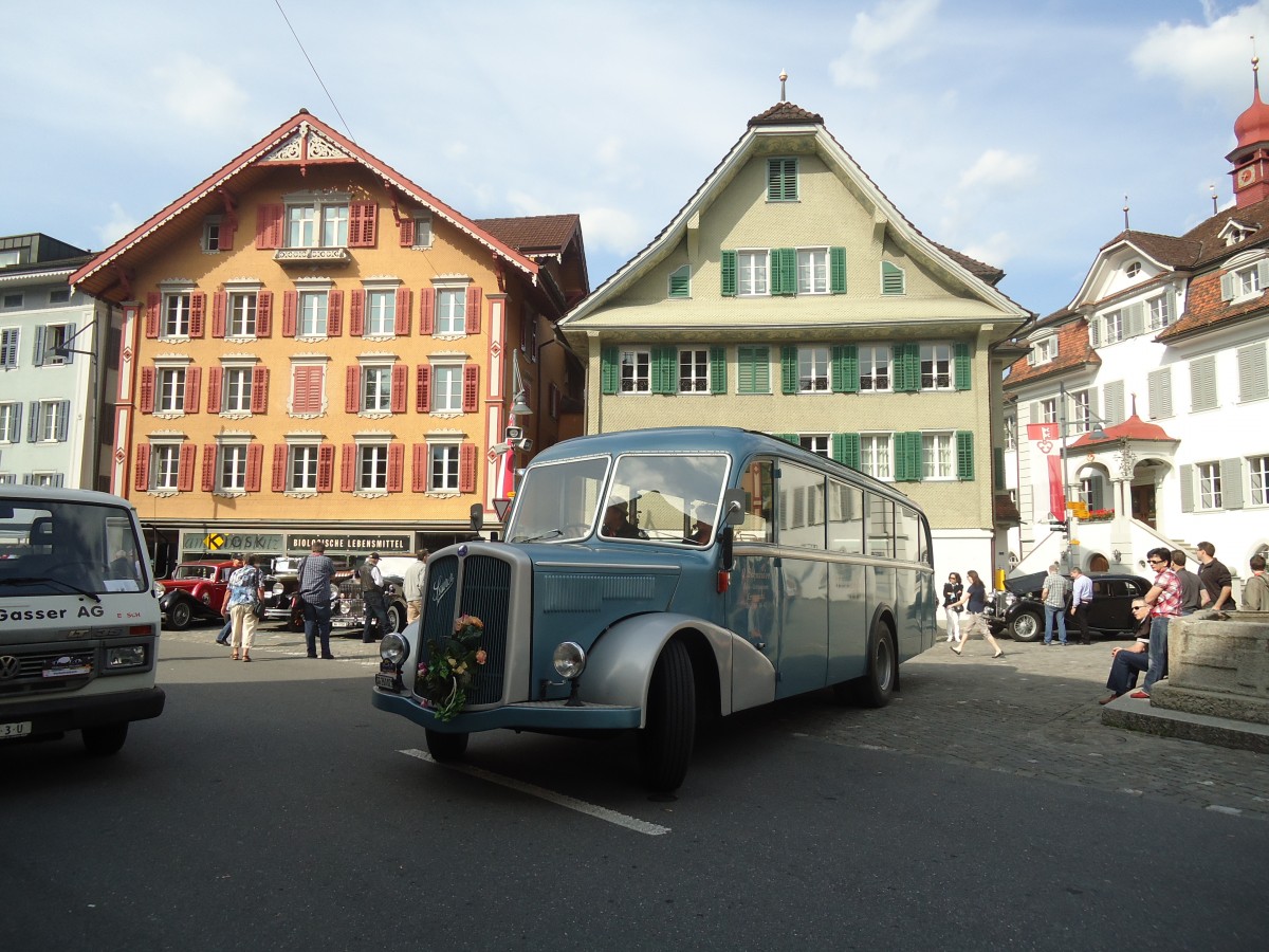 (139'042) - Schneider, Ermenswil - SG 260'021 - Saurer/Lauber am 27. Mai 2012 in Sarnen, OiO