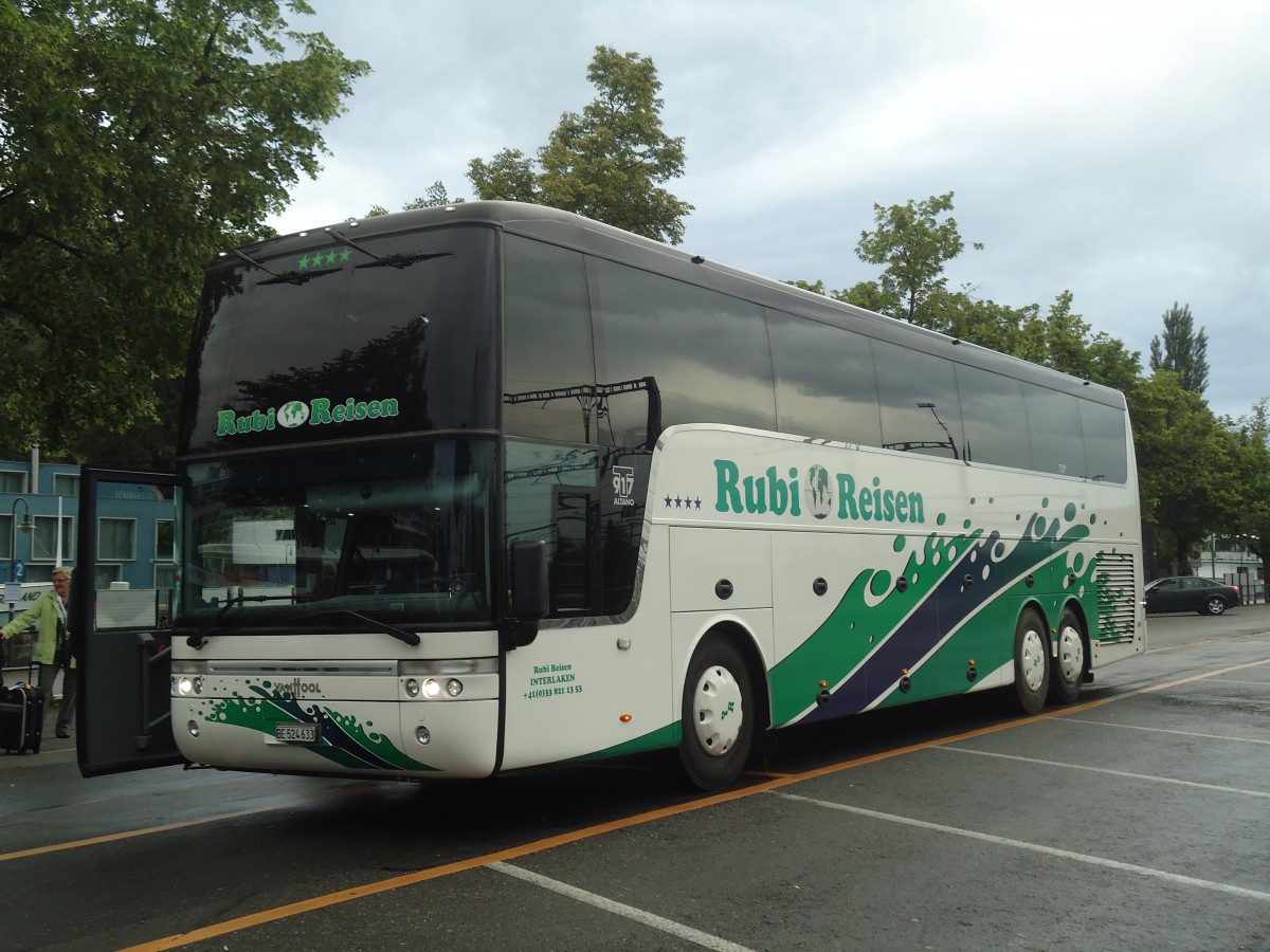 (139'175) - Rubi, Interlaken - BE 524'633 - Van Hool am 31. Mai 2012 in Thun, CarTerminal