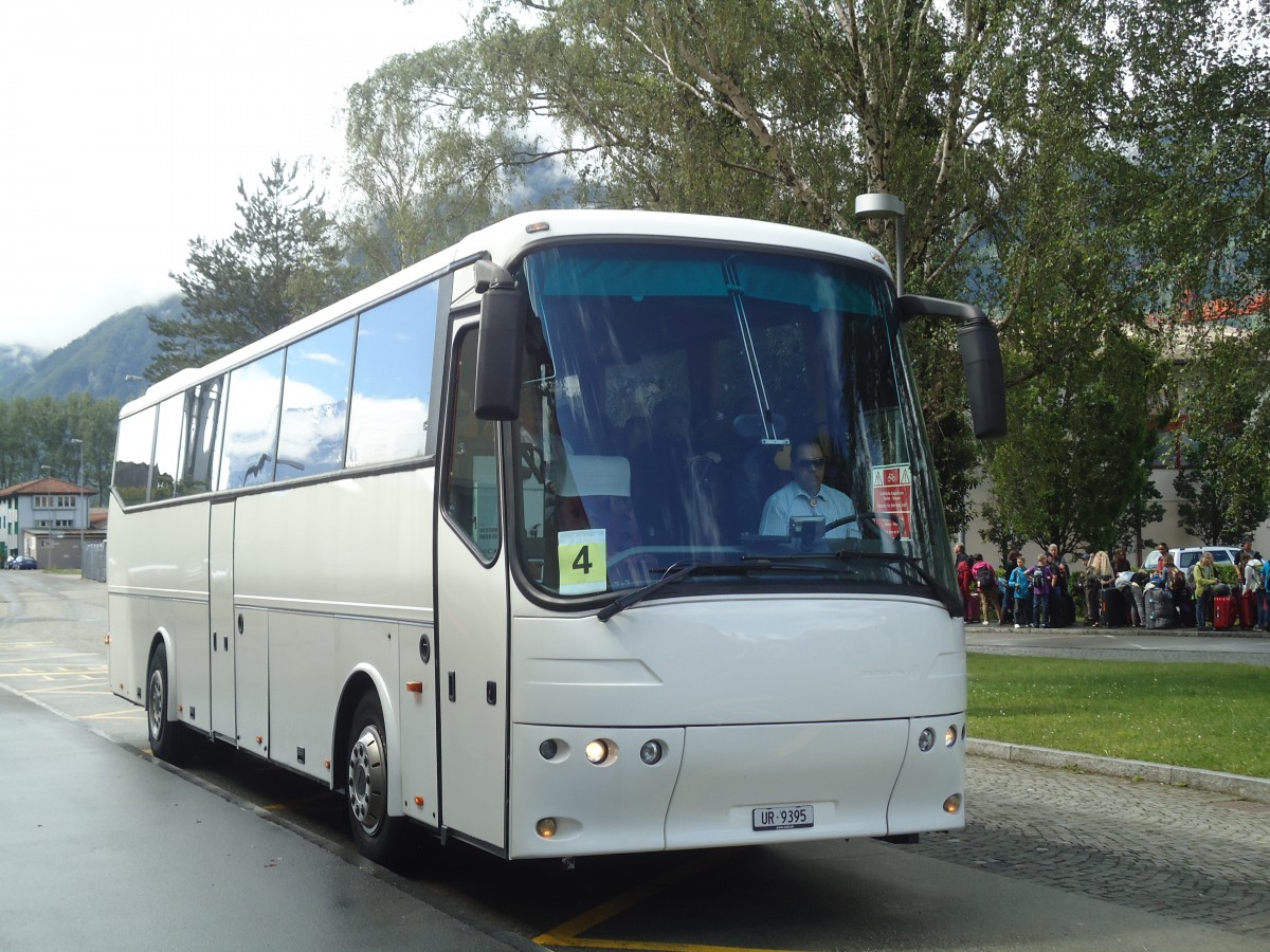 (139'387) - Gasser, Altdorf - UR 9395 - Bova am 11. Juni 2012 beim Bahnhof Flelen