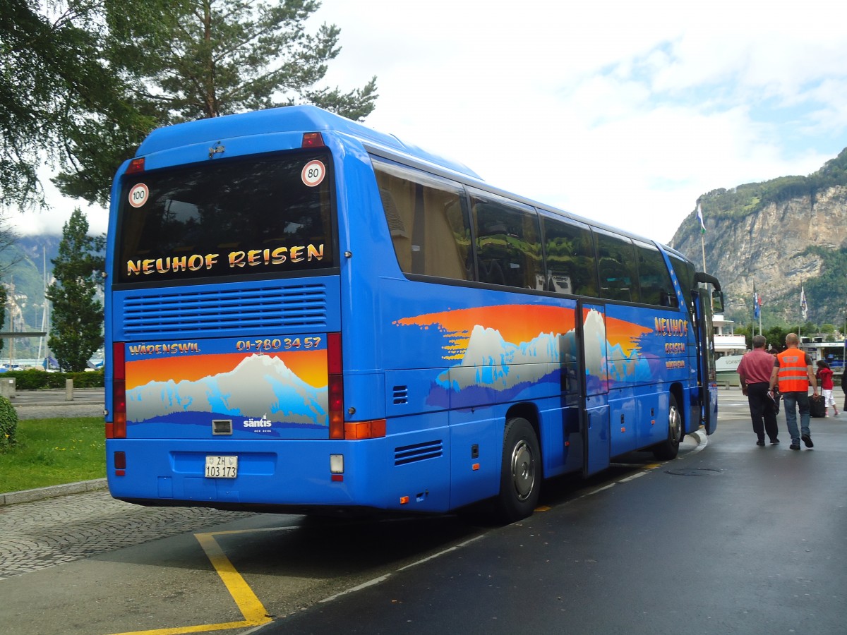 (139'403) - Klin, Wdenswil - ZH 103'173 - Mercedes am 11. Juni 2012 beim Bahnhof Flelen