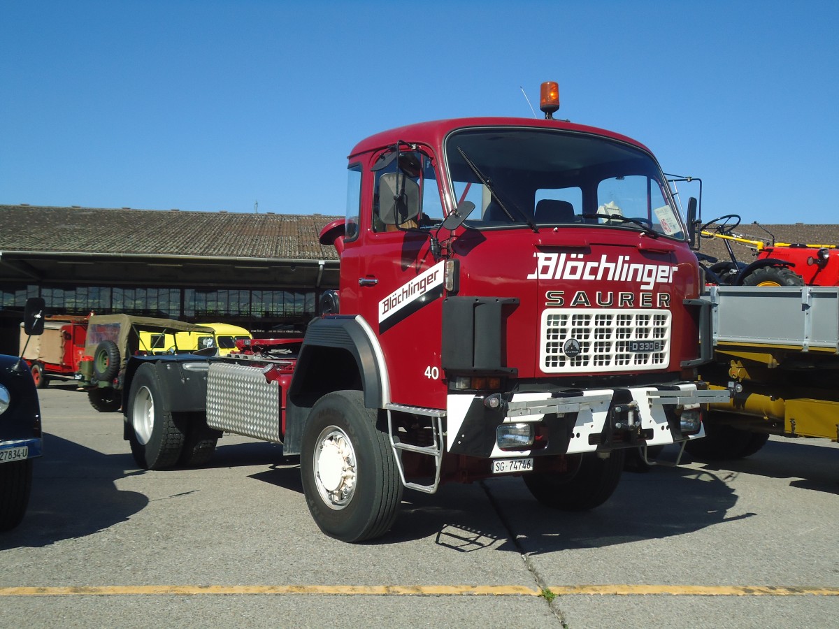 (139'544) - Blchlinger, Neuhaus - Nr. 40 - Saurer am 16. Juni 2012 in Hinwil, AMP