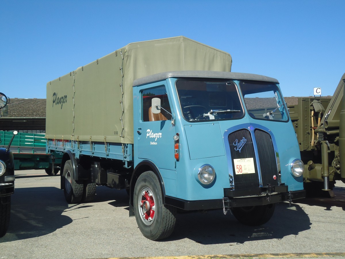 (139'551) - Planzer, Dietikon - Saurer am 16. Juni 2012