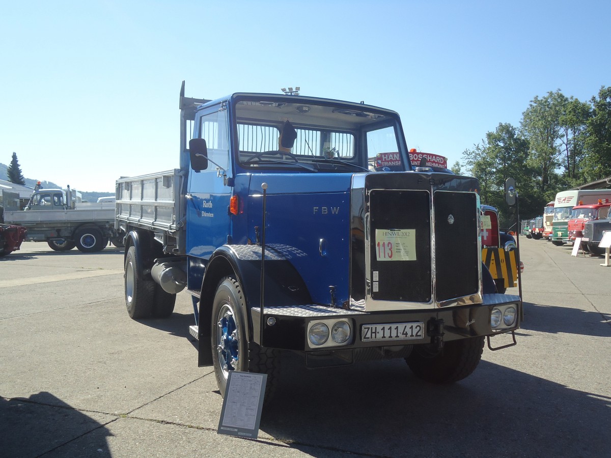 (139'579) - Roth, Drnten - ZH 111'412 - FBW am 16. Juni 2012 in Hinwil, AMP