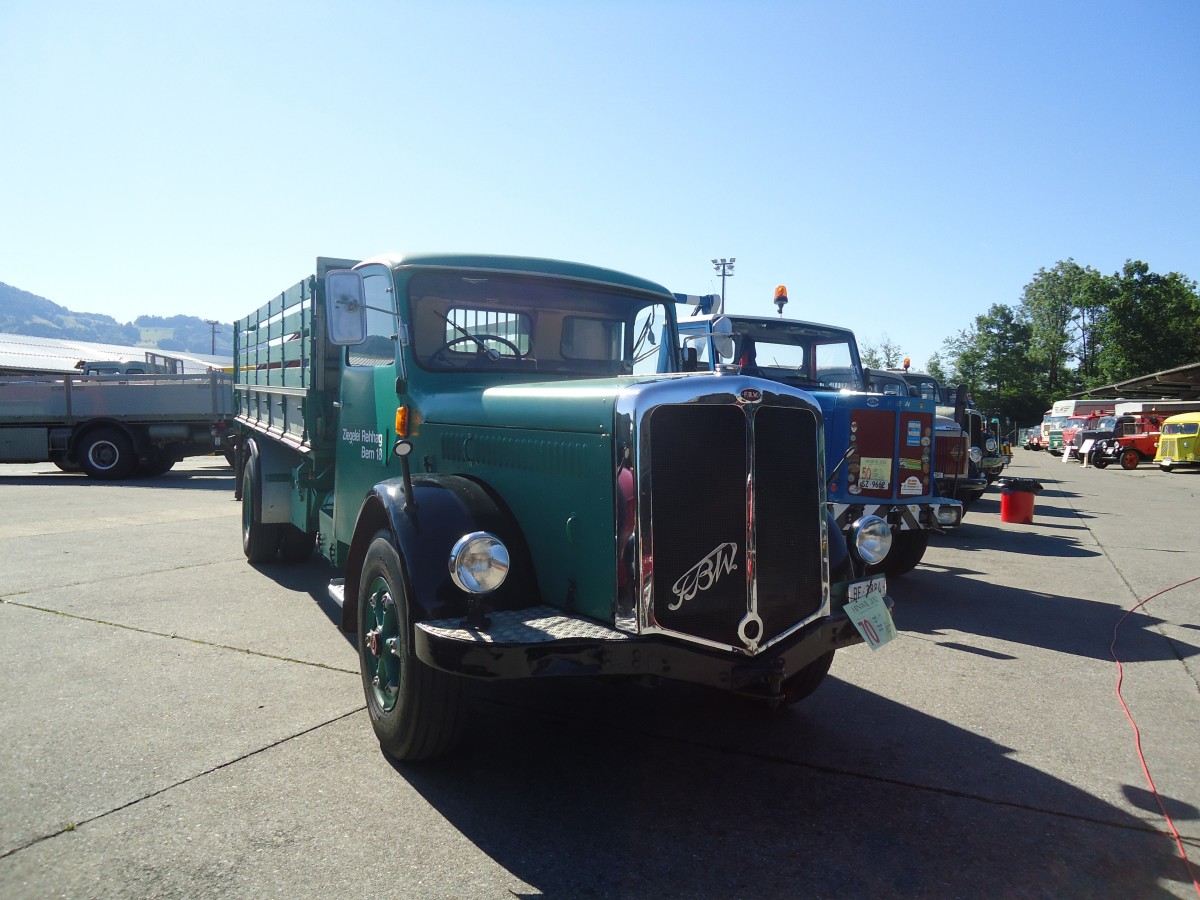 (139'582) - Ziegelei Rehhag, Bern - BE 3884 - FBW am 16. Juni 2012 in Hinwil, AMP
