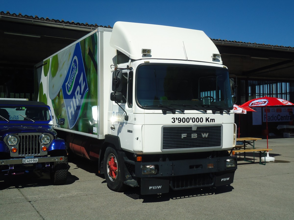 (139'633) - Rllin, Hirzel - Nr. 13 - FBW am 16. Juni 2012 in Hinwil, AMP