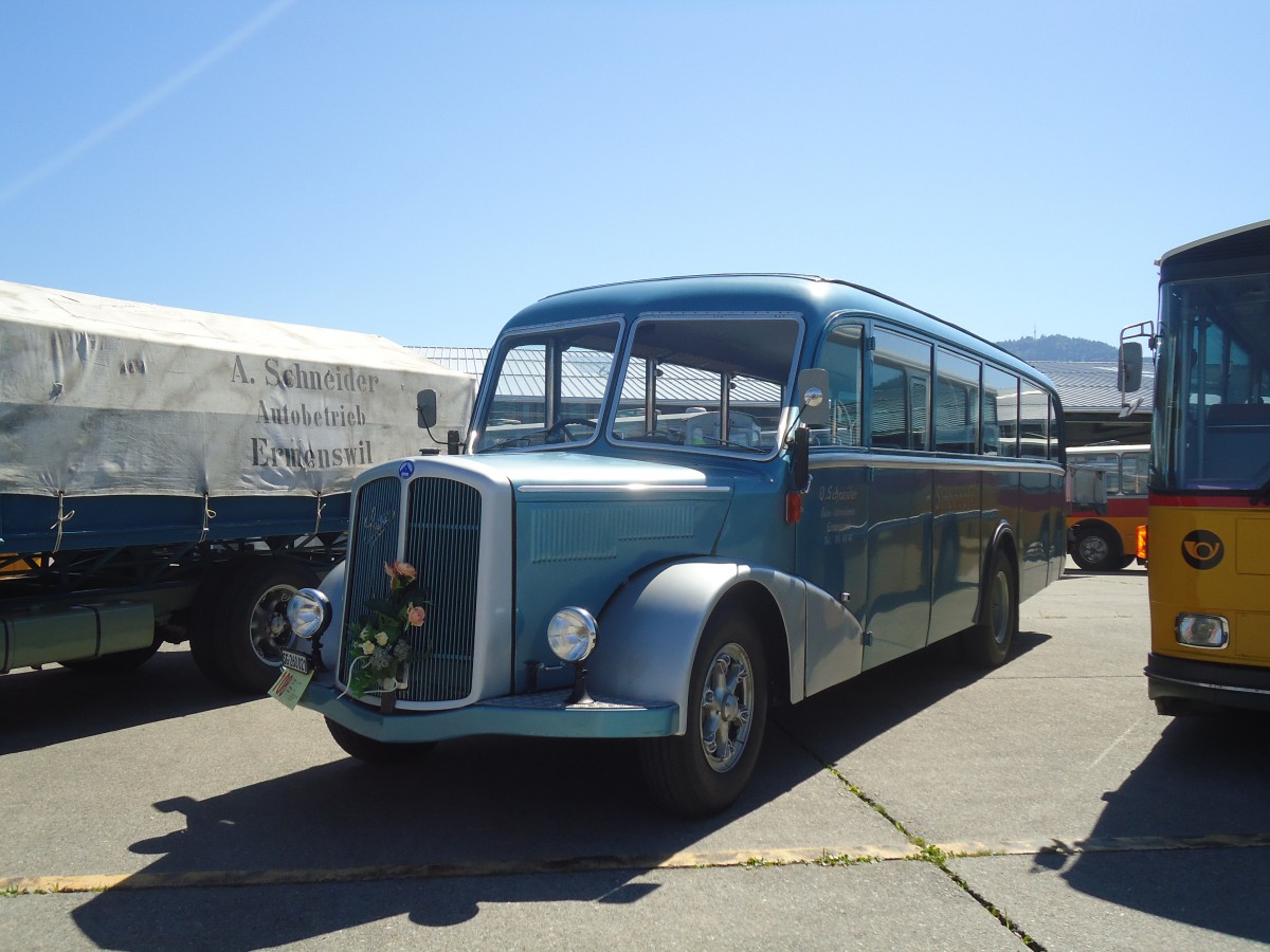 (139'647) - Schneider, Ermenswil - SG 260'021 - Saurer/Lauber am 16. Juni 2012 in Hinwil, AMP