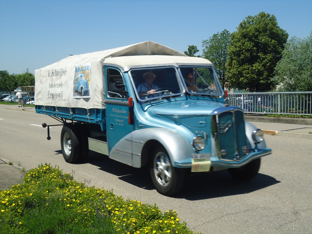 (139'714) - Schneider, Ermenswil - SG 65'933 - Saurer/Lauber am 16. Juni 2012 in Hinwil, AMP