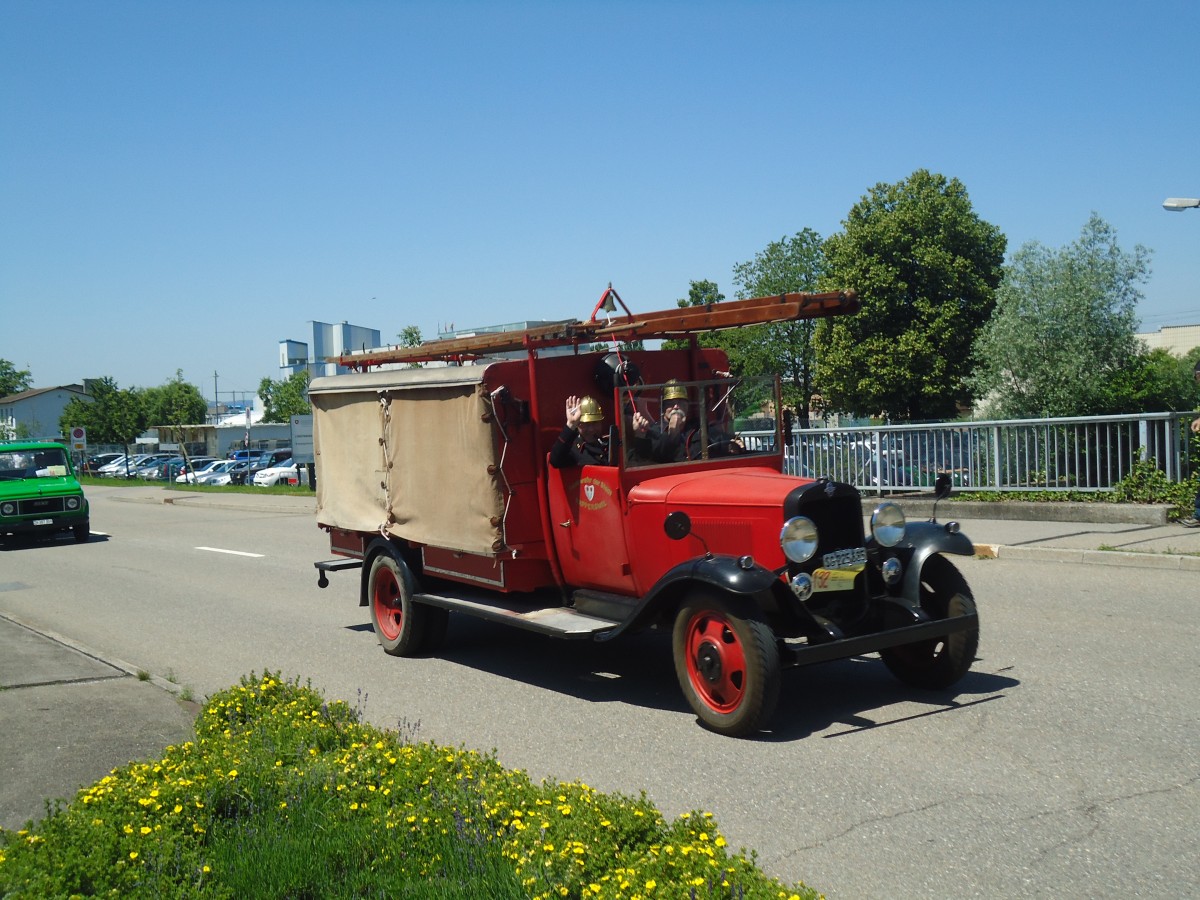 (139'743) - Feuerwehr, Rapperswil - SG 225'635 - Chevrolet am 16. Juni 2012 in Hinwil, AMP