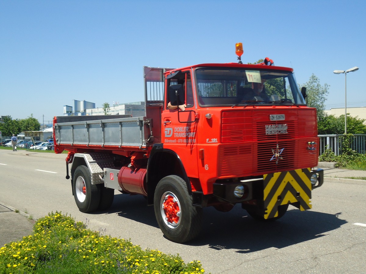 (139'758) - Dobler, Bretswil - Nr. 6/ZH 53'979 - Hanomag-Henschel am 16. Juni 2012 in Hinwil, AMP