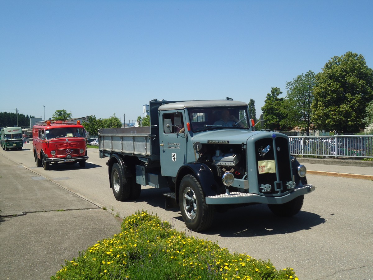(139'759) - Bauverwaltung, Appenzell A.Rh. - SZ 90'311 U - Saurer am 16. Juni 2012 in Hinwil, AMP