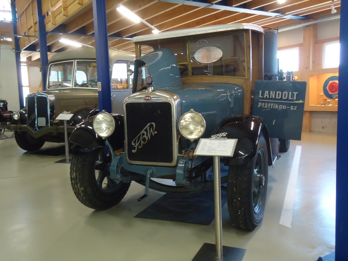 (139'804) - Landolt, Pfffikon - FBW am 16. Juni 2012 in Wetzikon, FBW-Museum