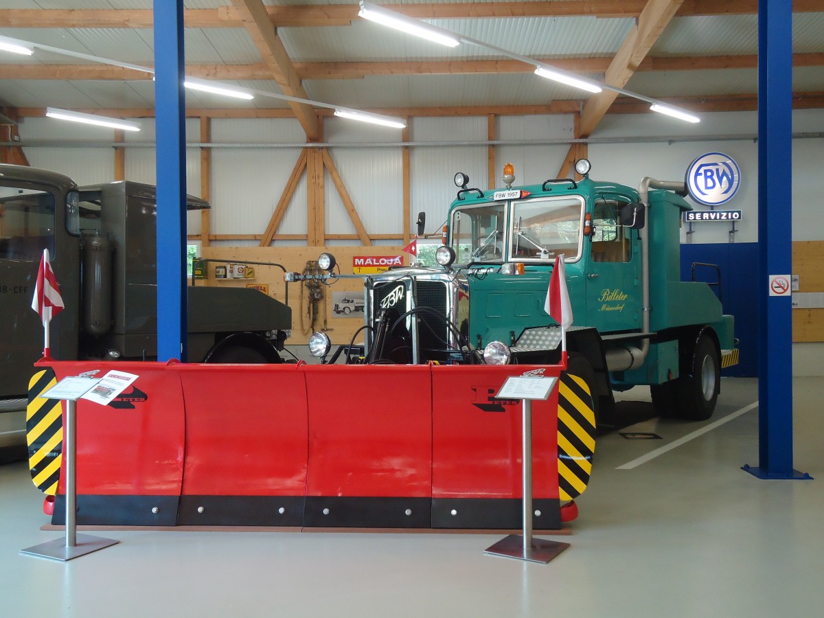 (139'805) - Billeter, Mnnedorf - Nr. 8 - FBW am 16. Juni 2012 in Wetzikon, FBW-Museum