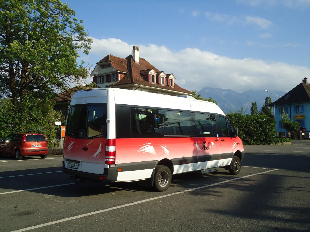 (139'964) - BGU Grenchen - Nr. 10/SO 21'952 - Mercedes am 23. Juni 2012 in Thun, Seestrasse