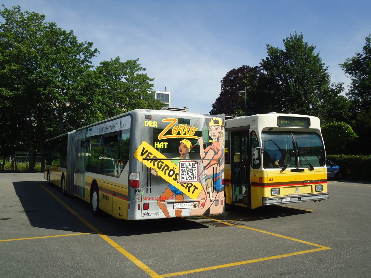 (139'983) - STI Thun - Nr. 86/BE 543'386 - Mercedes am 24. Juni 2012 bei der Schifflndte Thun