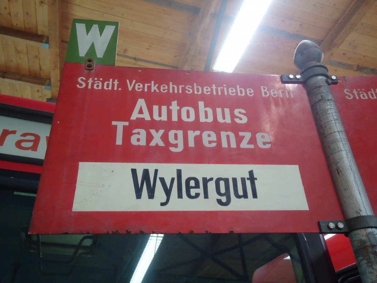 (140'096) - SVB-Haltestelle - Bern, Wylergut - am 24. Juni 2012