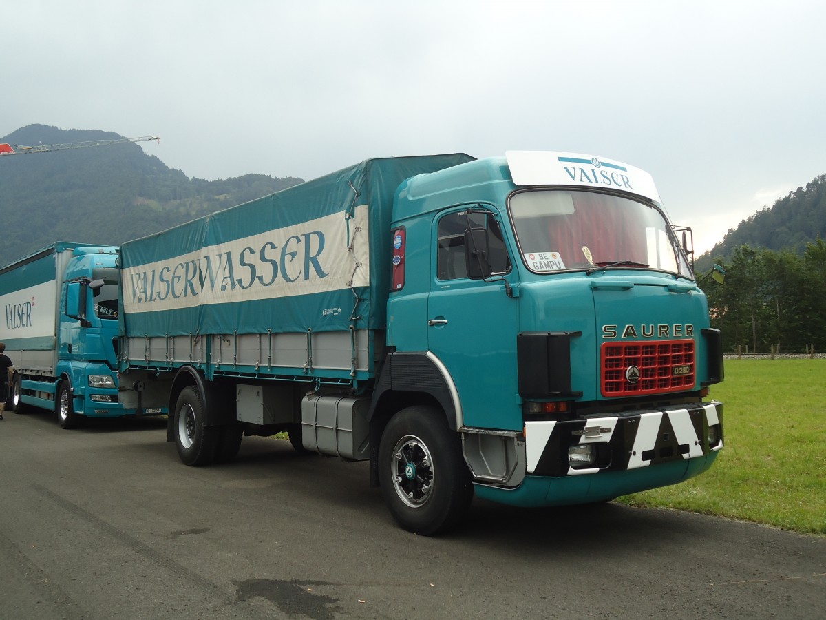 (140'202) - Valservasser - Saurer am 30. Juni 2012 in Interlaken, Flugplatz