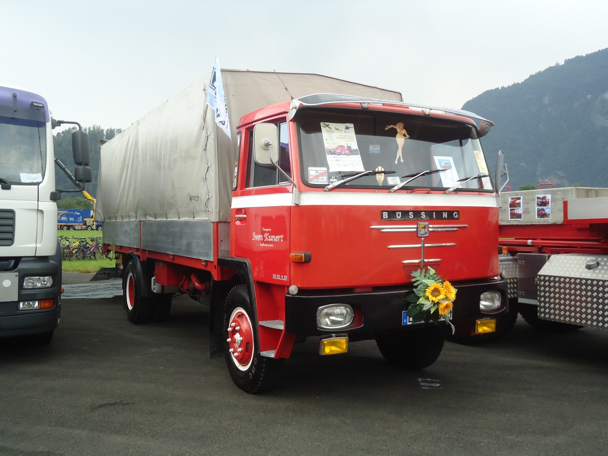 (140'225) - Kunert, Aufkirchen - ED-PS 156H - Bssing am 30. Juni 2012 in Interlaken, Flugplatz