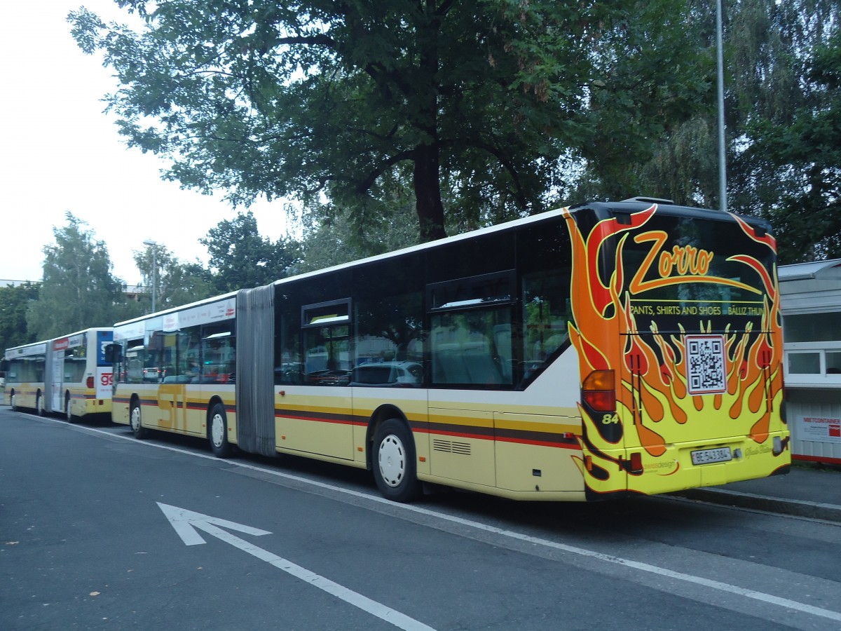 (141'041) - STI Thun - Nr. 84/BE 543'384 - Mercedes am 4. August 2012 in Thun, Lachen