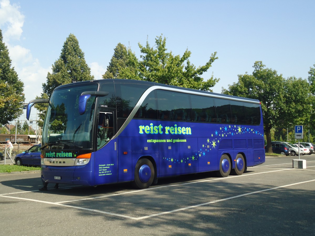 (141'374) - Reist, Gutenburg - BE 53'550 - Setra am 22. August 2012 in Thun, Seestrasse