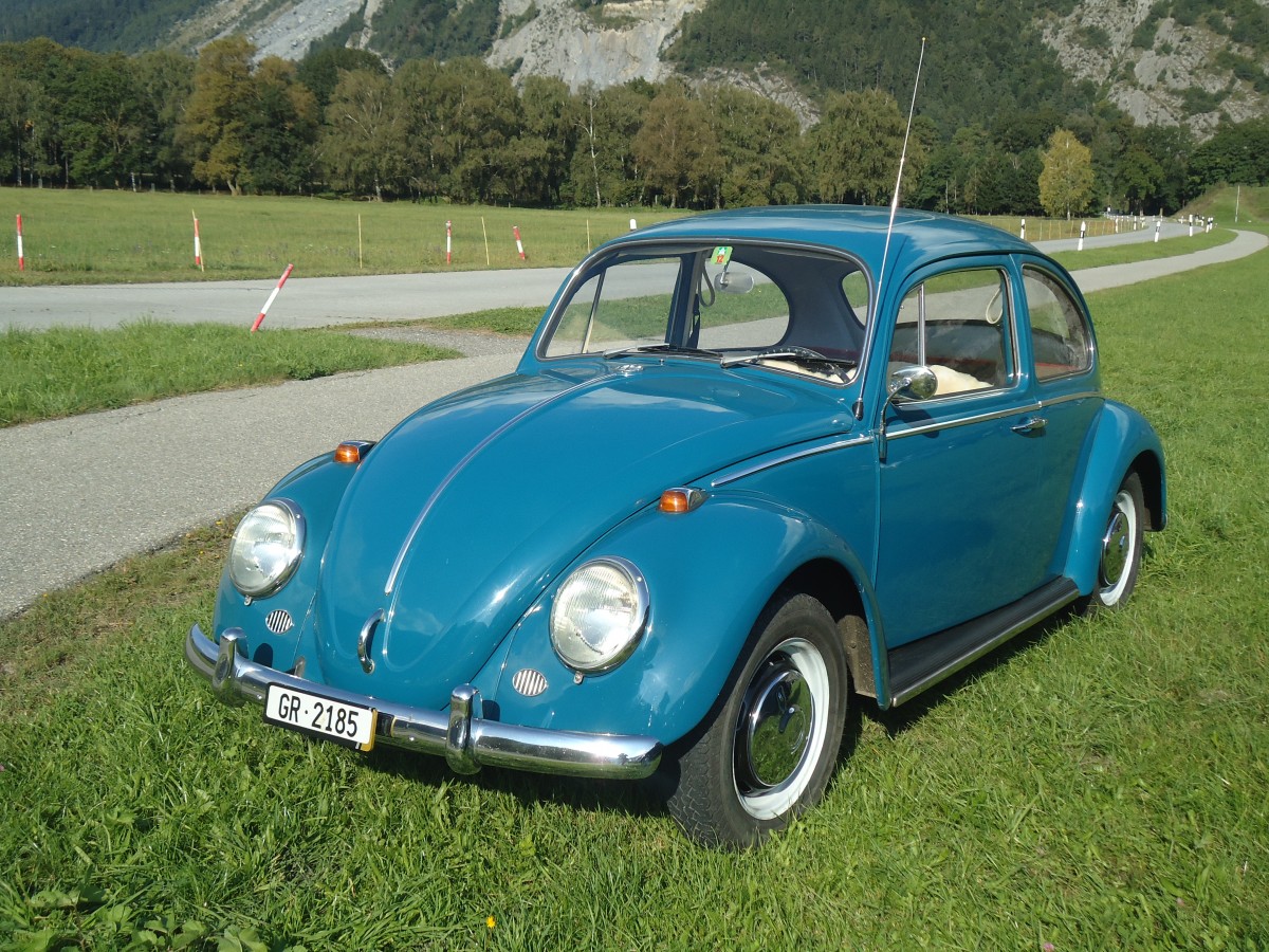 (141'621) - VW-Kfer - GR 2185 - am 15. September 2012 in Chur, Waffenplatz