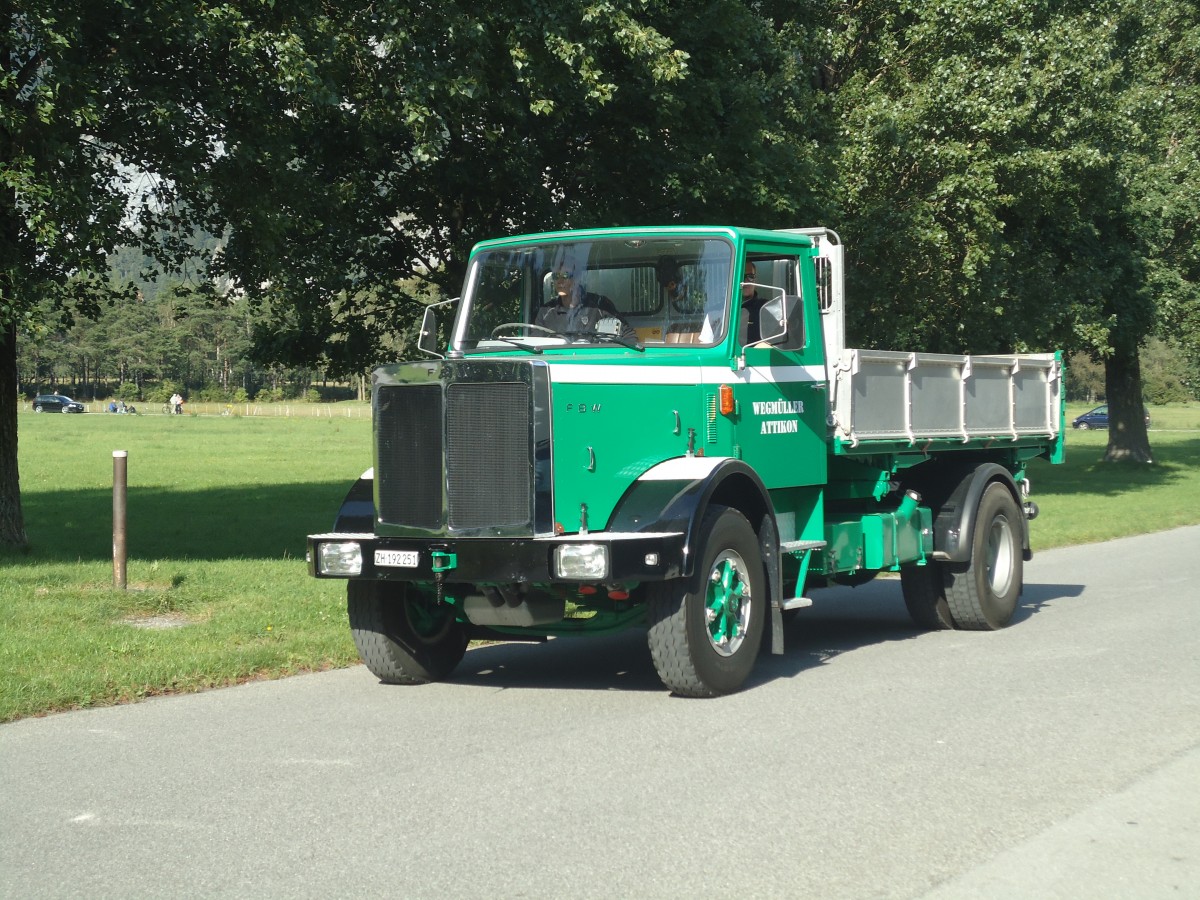 (141'648) - Wegmller, Attikon - ZH 192'251 - FBW am 15. September 2012