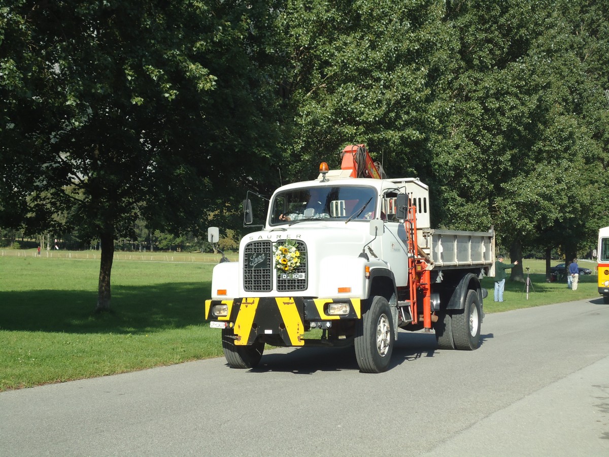 (141'673) - Holcim - Saurer am 15. September 2012 in Chur, Waffenplatz