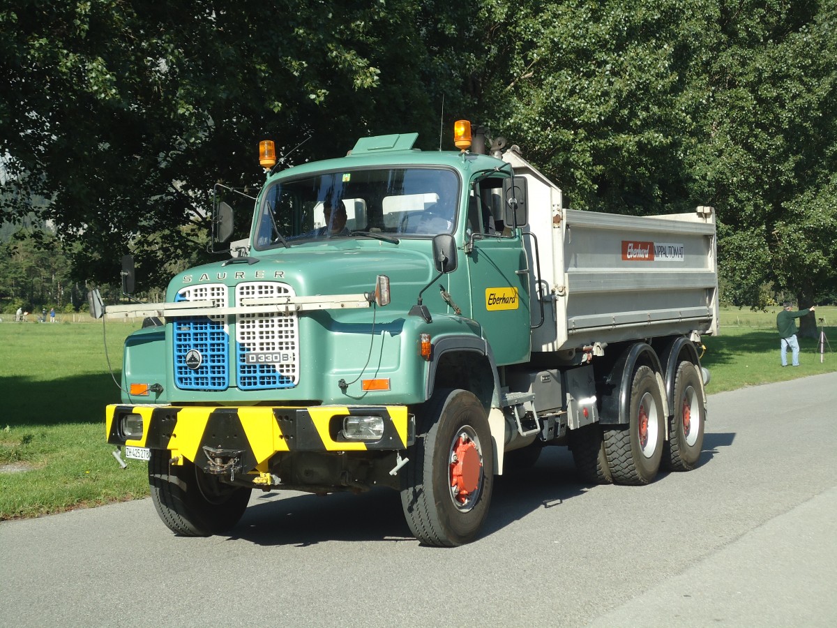 (141'713) - Eberhard, Kloten - ZH 425'278 - Saurer am 15. September 2012 in Chur, Waffenplatz