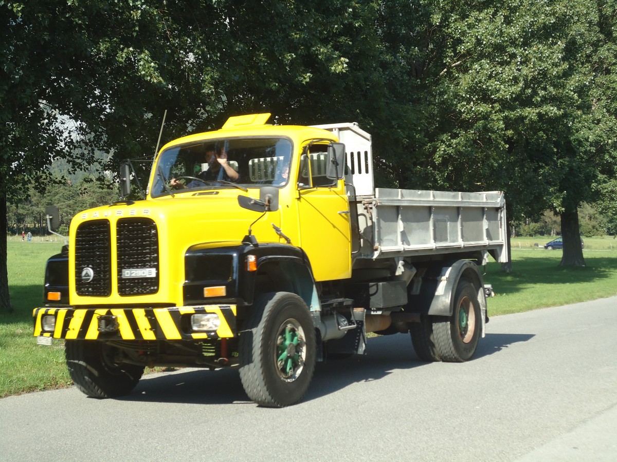 (141'745) - Saurer am 15. September 2012 in Chur, Waffenplatz