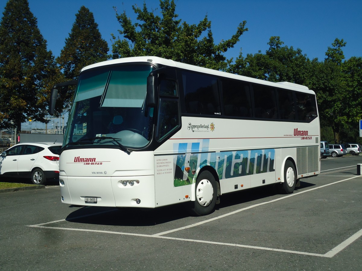 (141'806) - Ulmann, Appenzell - AI 9655 - Bova am 21. September 2012 in Thun, Seestrasse