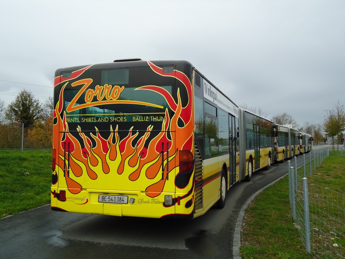 (142'181) - STI Thun - Nr. 84/BE 543'384 - Mercedes am 4. November 2012 in Thun, Arena Thun