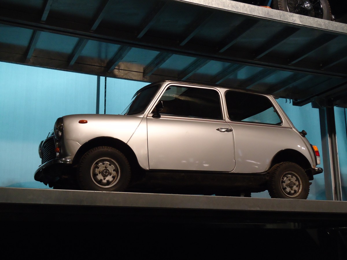 (143'319) - Austin-Mini am 20. Februar 2013 in Luzern, Verkehrshaus
