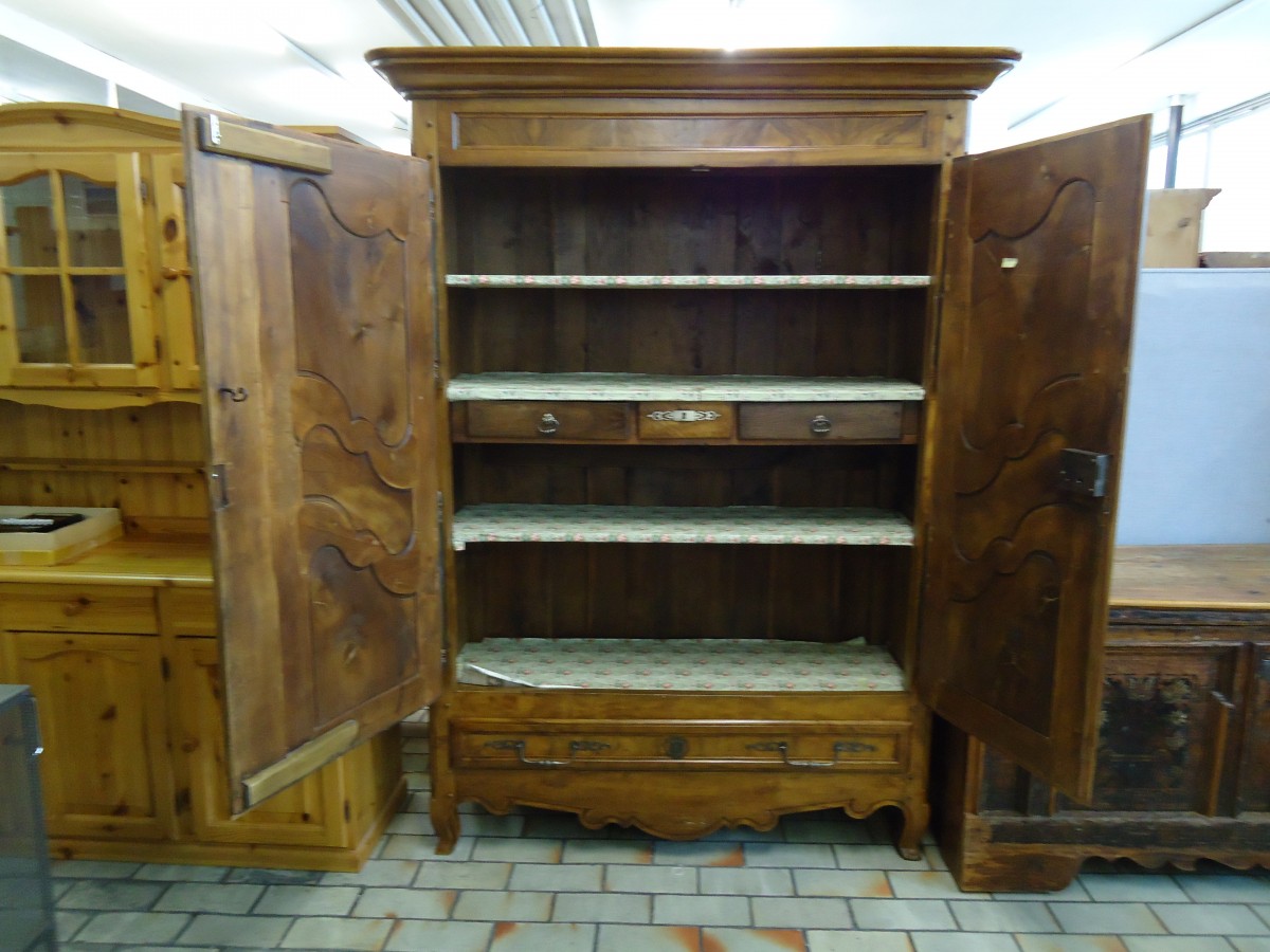 (143'470) - Barockschrank von Ca. 1870 im BrockiShop am 8. Mrz 2013
