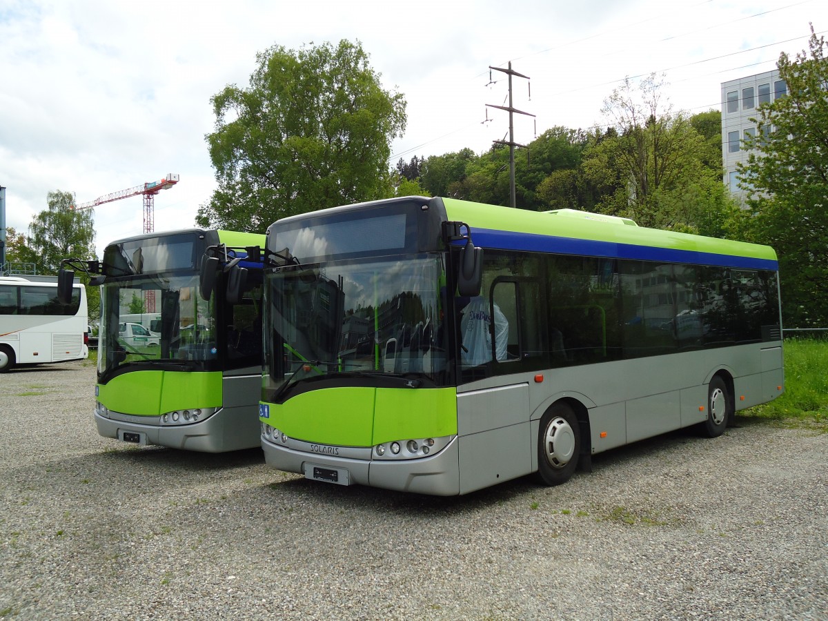 (143'997) - Busland, Burgdorf - Nr. 38 - Solaris am 9. Mai 2013 in Kloten, EvoBus