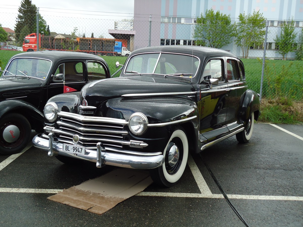 (144'111) - Plymouth - BL 9947 - am 12. Mai 2013 in Langenthal, Calag