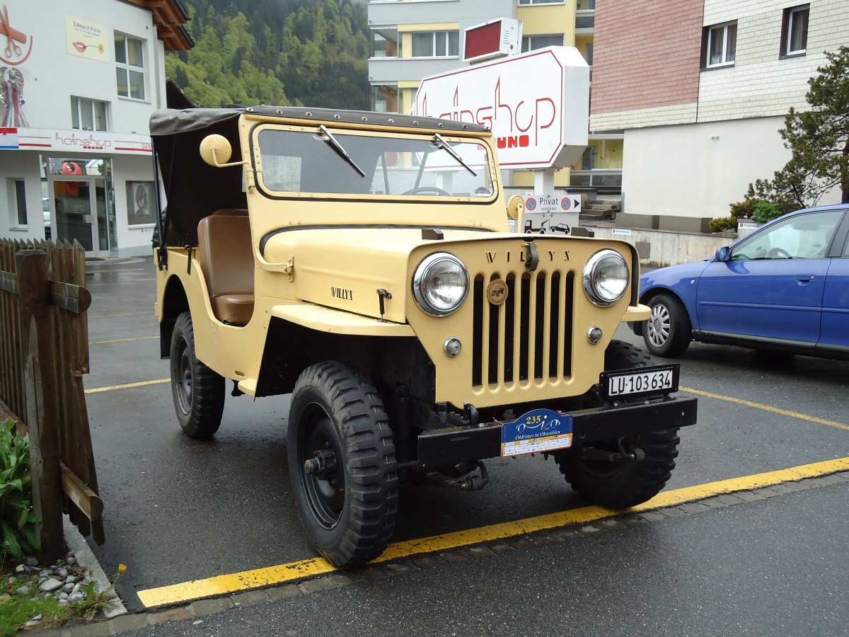(144'278) - Willys - LU 103'634 - am 19. Mai 2013 in Engelberg, OiO