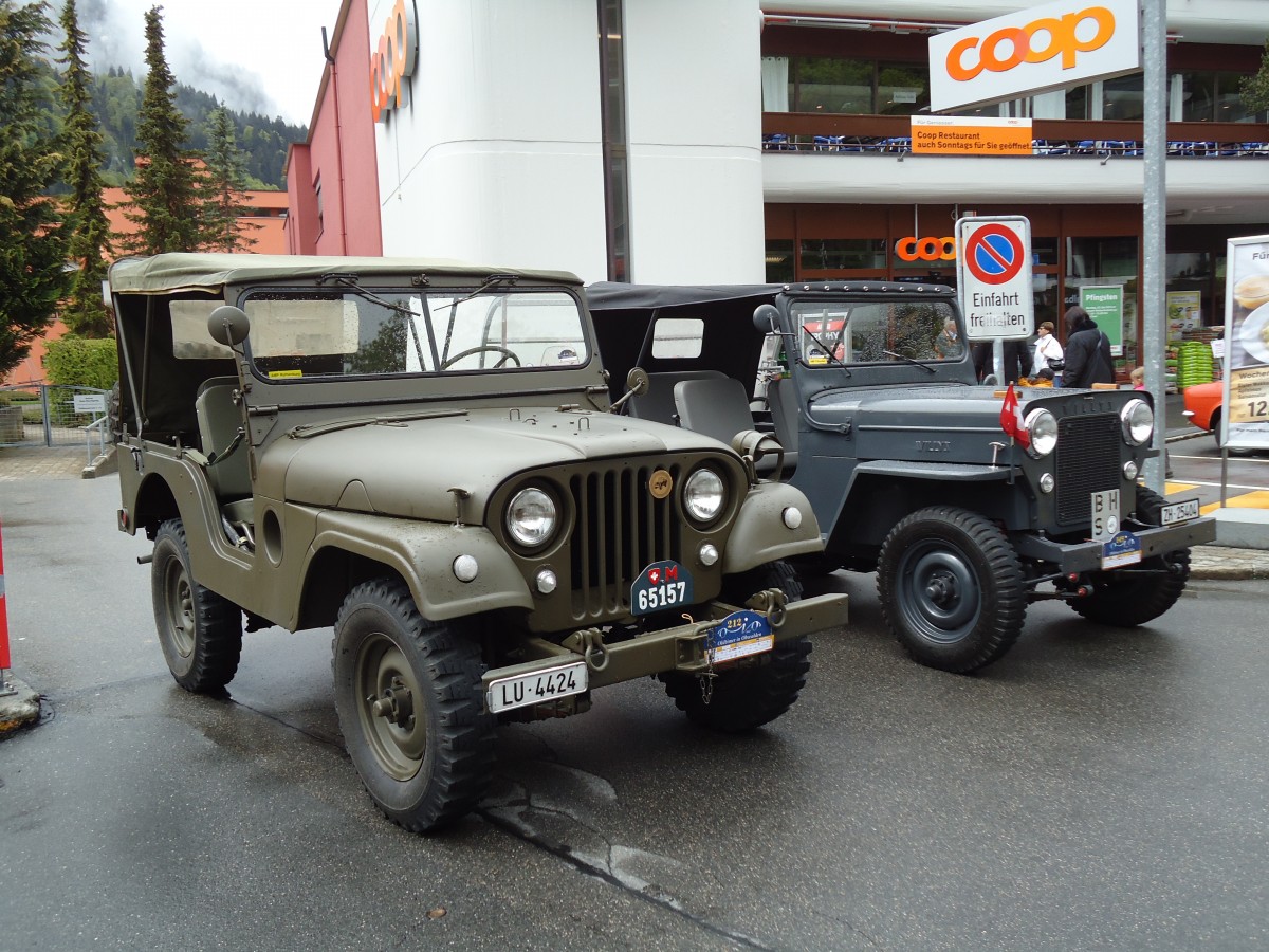 (144'283) - Willys - LU 4424 - am 19. Mai 2013 in Engelberg, OiO