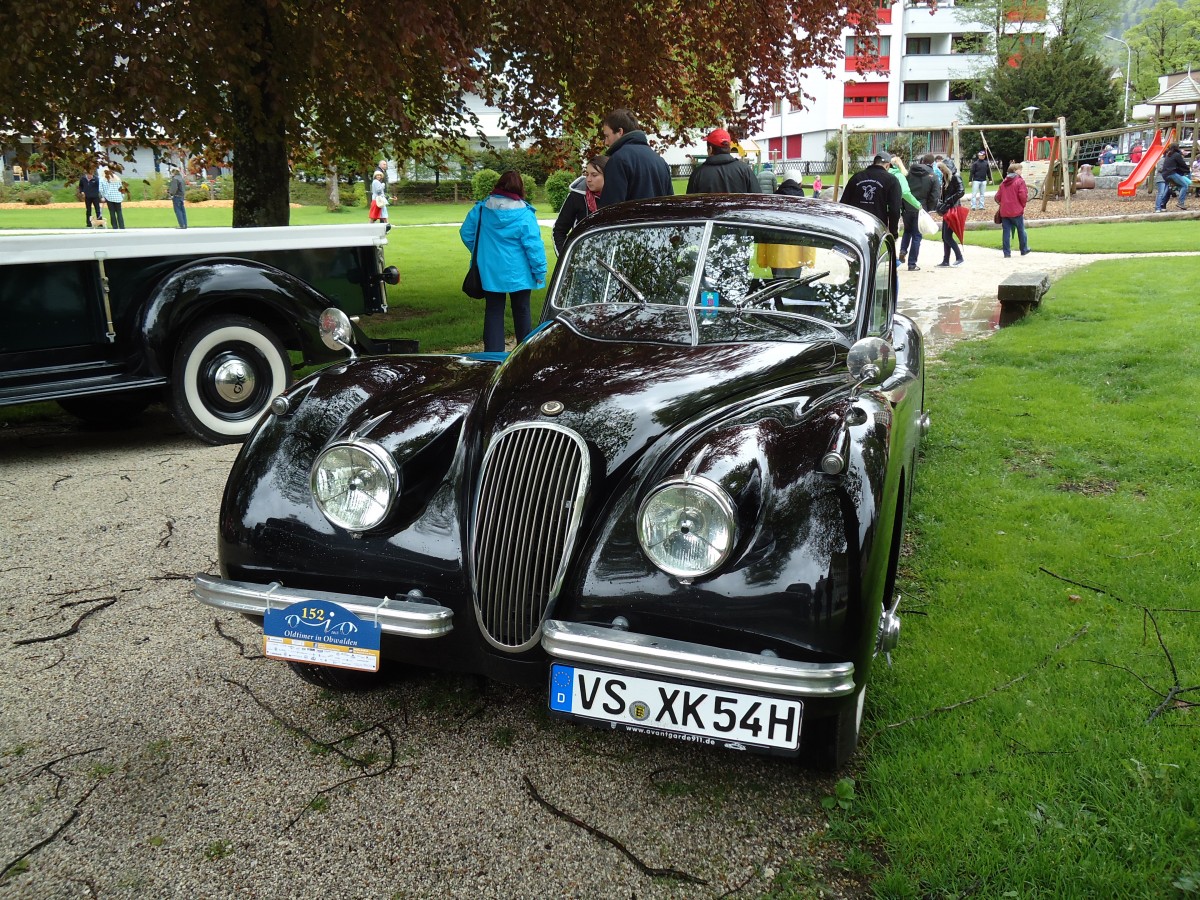 (144'329) - Jaguar - VS-XK 54H - am 19. Mai 2013 in Engelberg, OiO