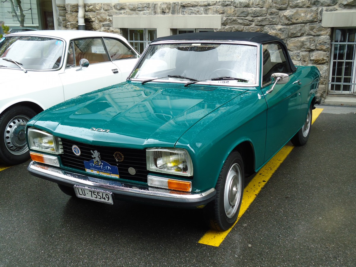 (144'338) - Peugeot - LU 75'549 - am 19. Mai 2013 in Engelberg, OiO
