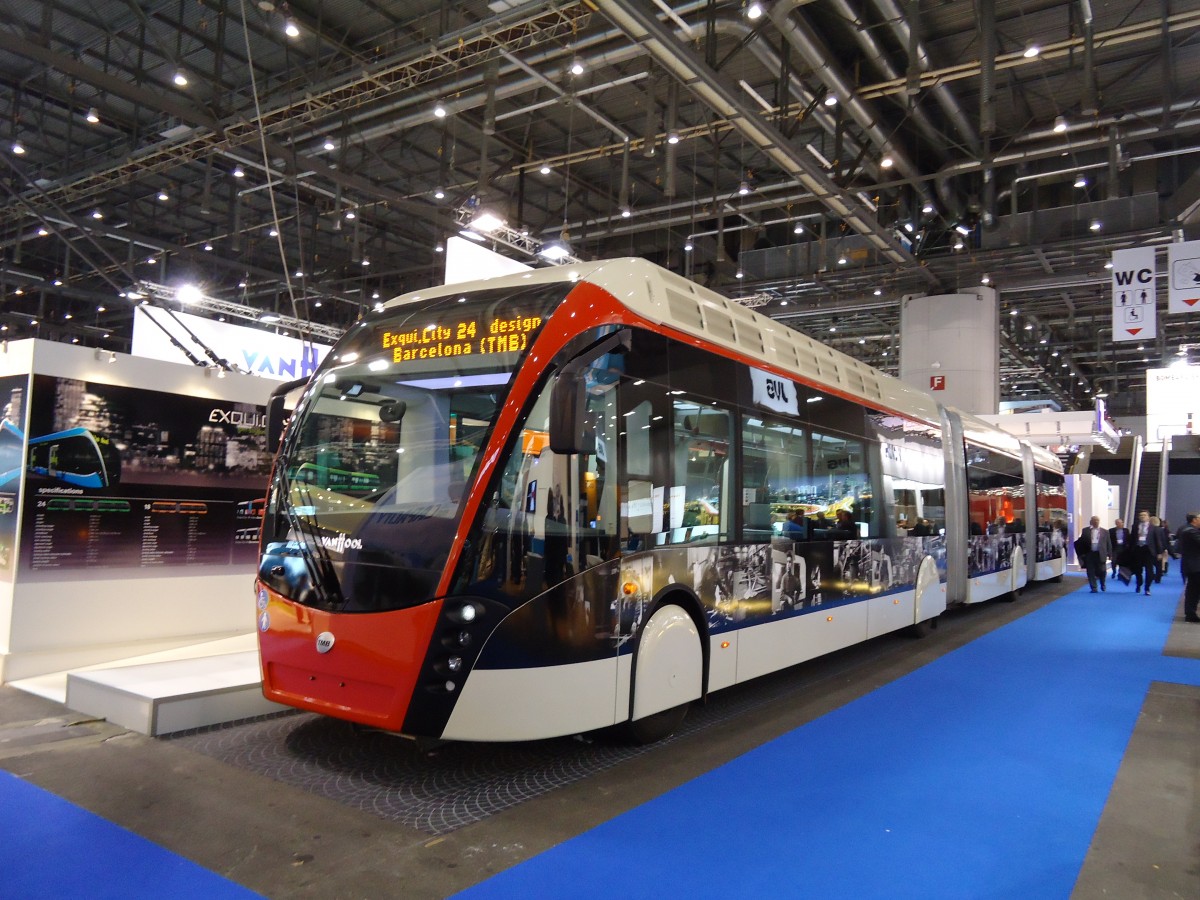 (144'658) - Aus Belgien: Van Hool, Lier - Van Hool am 27. Mai 2013 in Genve, UITP 