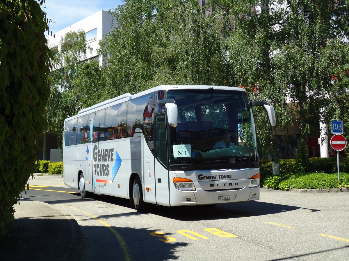 (144'684) - Genve-Tours, Genve - GE 960'756 - Setra am 27. Mai 2013 in Genve, Palexpo