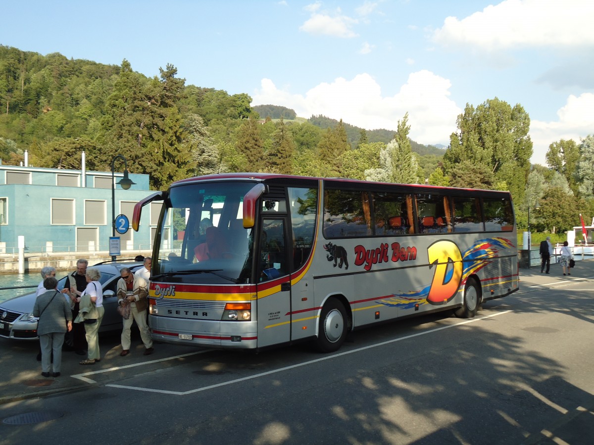 (144'828) - Dysli, Bern - Nr. 29/BE 51'702 - Setra (ex Balmer, Wilderswil) am 6. Juni 2013 bei der Schifflndte Thun