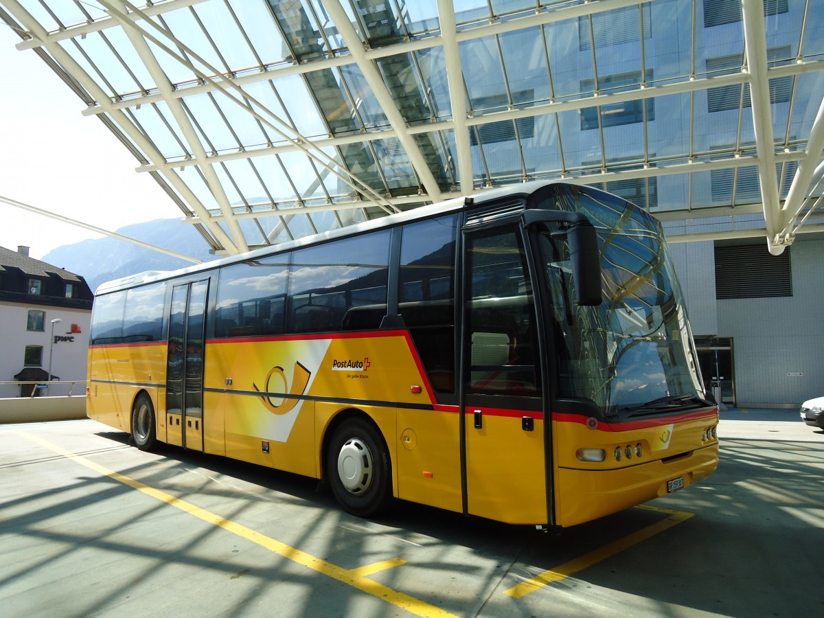 (145'274) - PostAuto Graubnden GR 159'307 - Neoplan (ex P 25'150) am 17. Juni 2013 in Chur, Postautostation