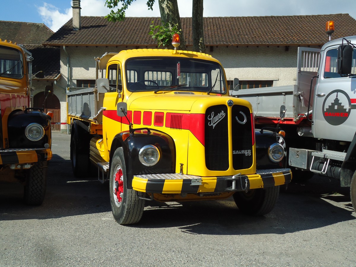 (145'344) - Saurer am 22. Juni 2013 in Aigle, Saurertreffen