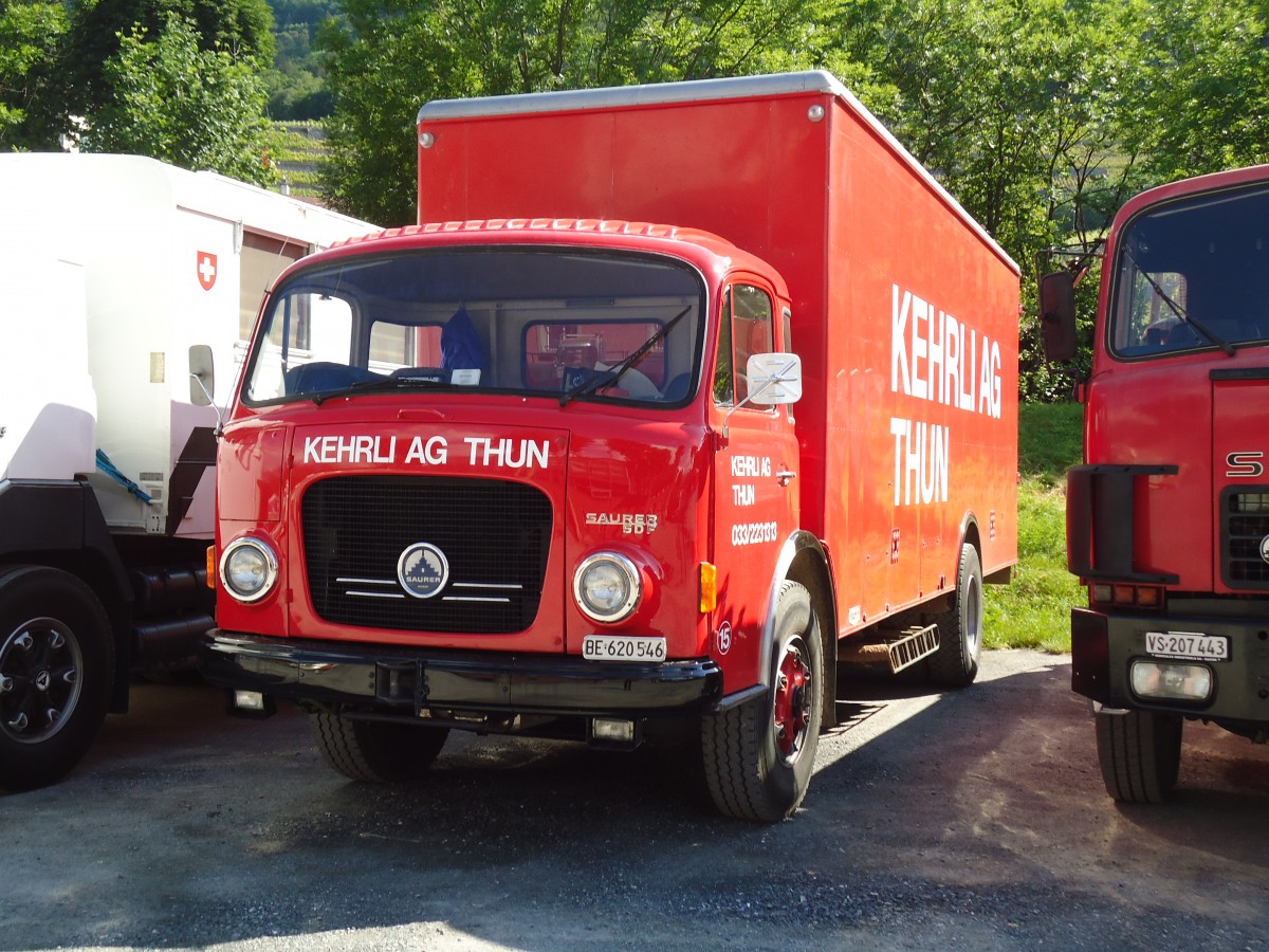 (145'370) - Kehrli, Thun - Nr. 15/BE 620'546 - Saurer am 22. Juni 2013 in Aigle, Saurertreffen
