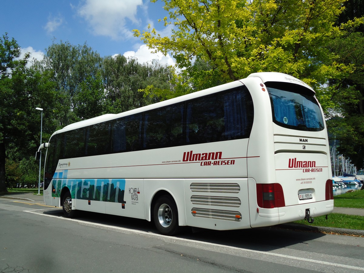 (145'440) - Ulmann, Appenzell - AI 9055 - MAN am 22. Juni 2013 in Thun, Lachen