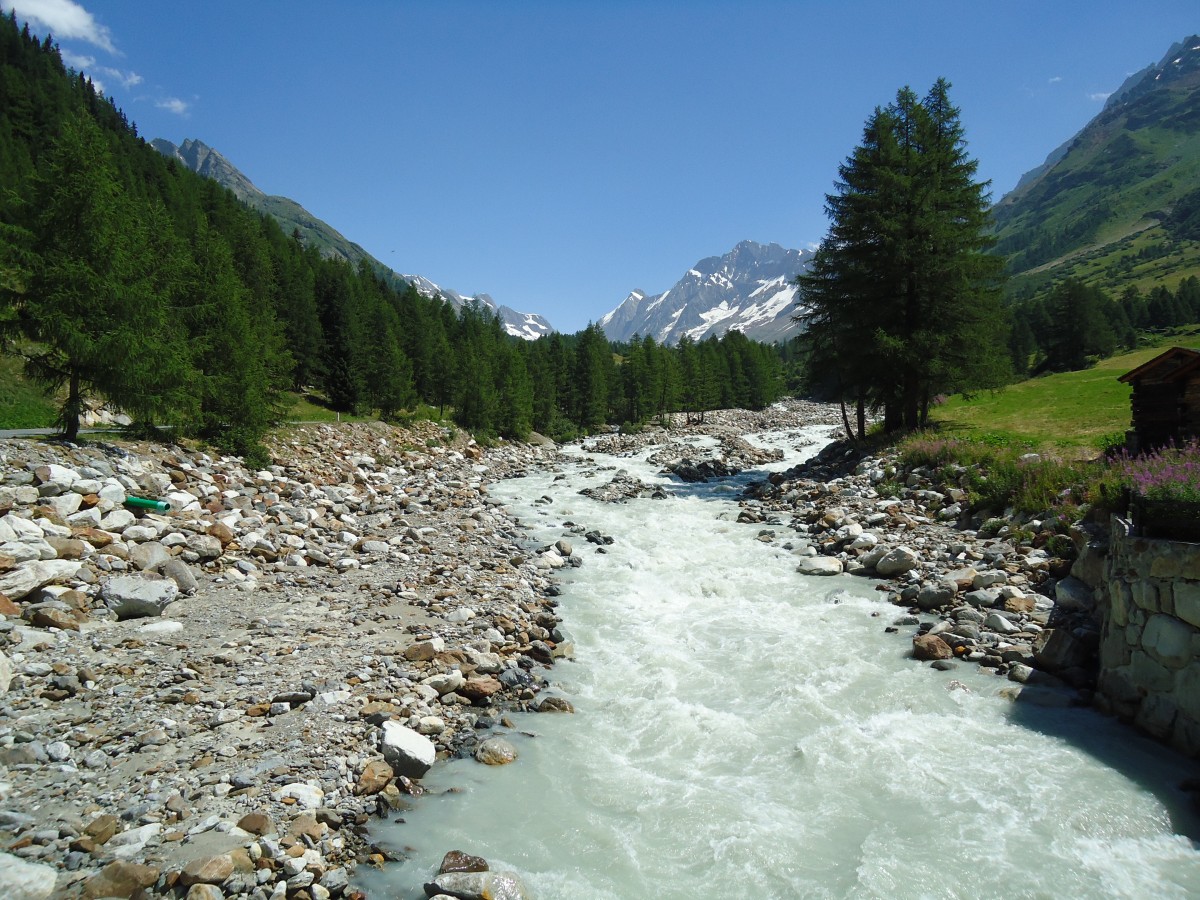 (146'246) - Die Lonza bei Khmad im Ltschental am 5. August 2013