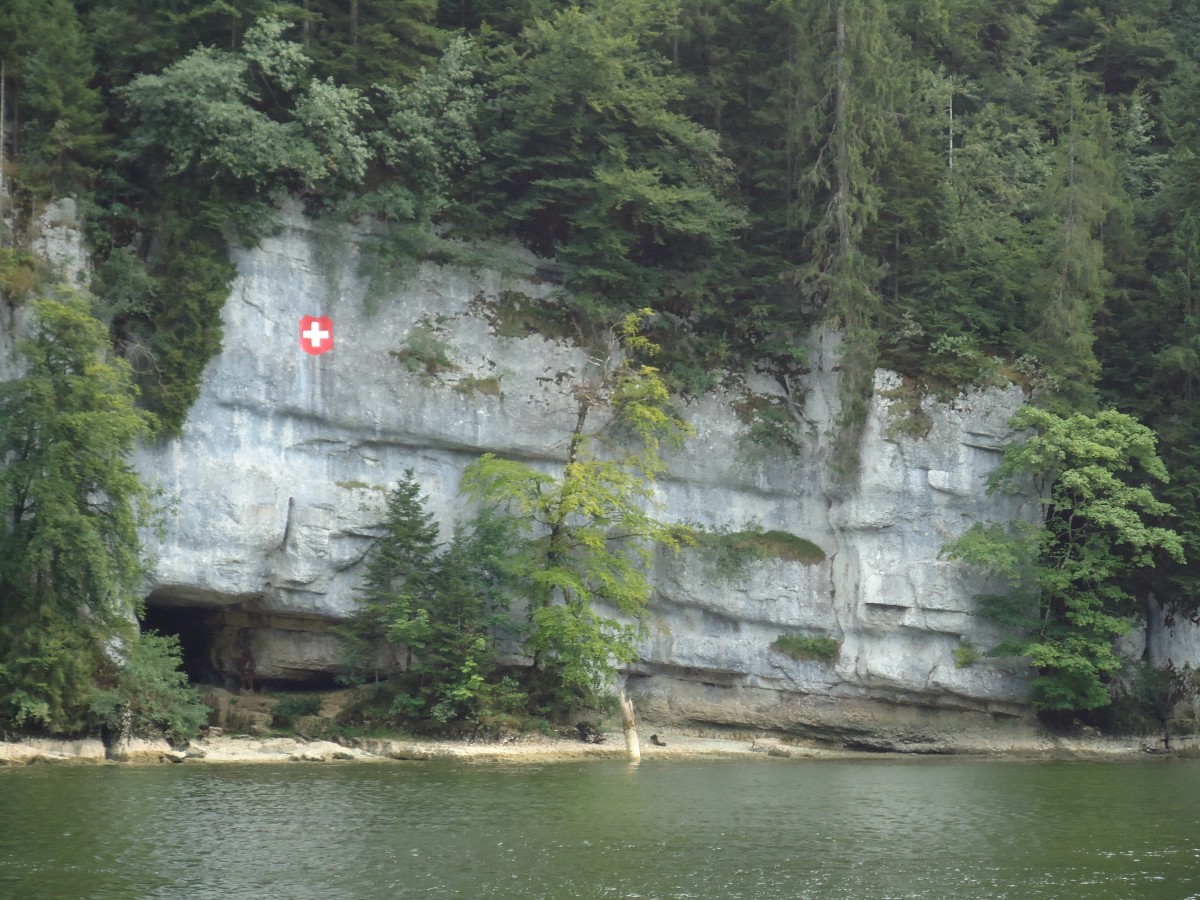 (146'479) - Auf dem Doubs bei Les Brenets am 18. August 2013